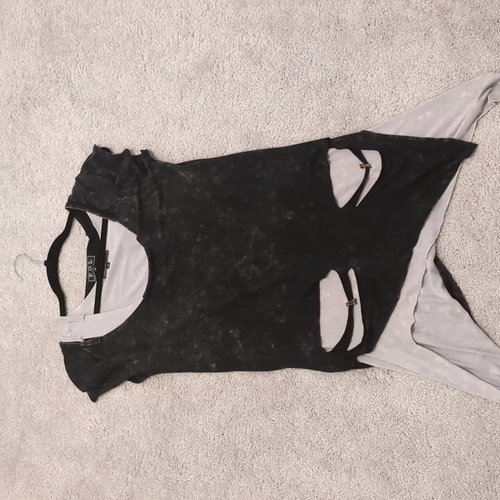 Double tank and t shirt top